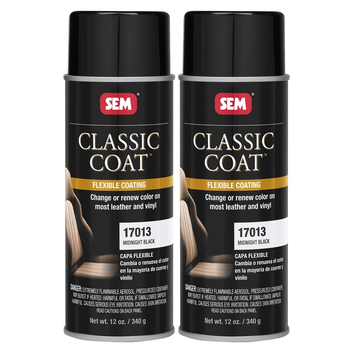 [美品]BLACK CLASSIC CALI MODEL　5x3mm セミドライ Amazon.com: SEM Classic Coat Midnight Black 12 oz (2/Pack